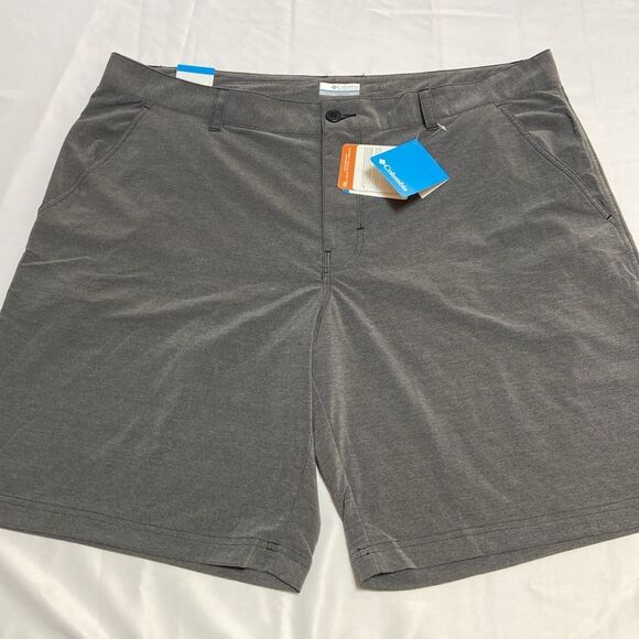 Columbia Incognesto Hybrid Gray Flat Front Shorts - Picture 14 of 14